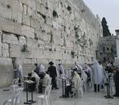 le mur des lamentations à Jérusalem