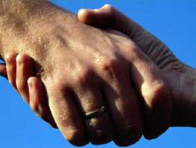 poignée de mains