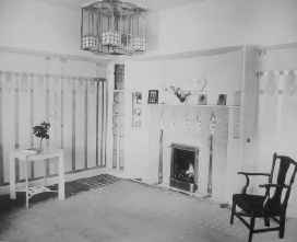 <i>Charles R. Mackintosh : int&eacute;rieur d'une villa. DR.</i>