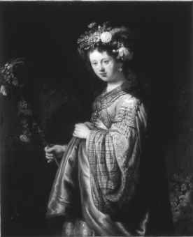 Rembrandt van Rijn : Flore.