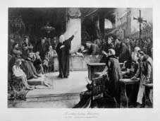 David Ferenc prononcant l'Edit de Torda