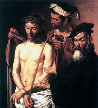 Le Caravage), Ecce Homo. G&ecirc;nes, Palazo Rosso. photo D.R.