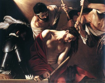 Le Caravage, Le couronnement d&rsquo;&eacute;pines. Vienne, Kunsthistorischesmuseum. D.R.