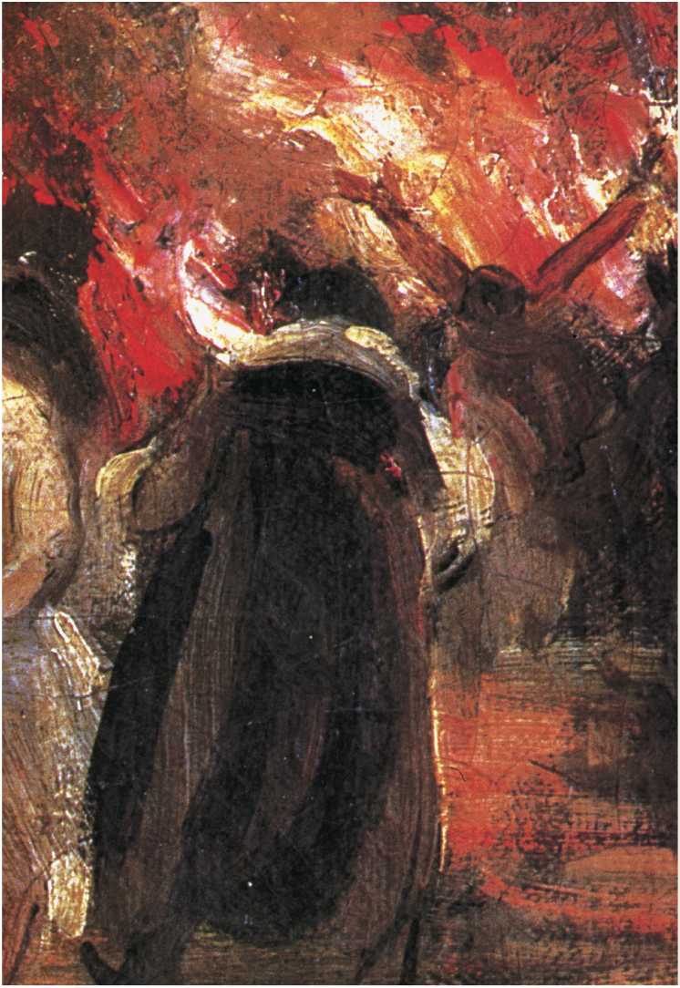 Juan de Juanes, Scène de l’Inquisition (Le supplice du feu), xvie siècle. Museo Lázaro Galdiano, c/ Serrano 122, 28006 Madrid. Photo D.R.