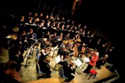  Ensemble vocal de Lausanne en concert à la cathédrale d’Uzès. Photo Lauren Pasche
