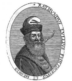 Portrait gravé de Raymond Lulle (env. 1232-1316)