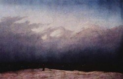 Caspar David Friedrich, Le moine sur le rivage,1808-1810.