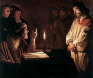 Gerrit van Honhorst : Le Christ devant Caïphe. National Gallery, Londres.