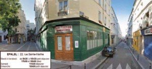 Cantine populaire de la rue Sainte-Marthe à Paris